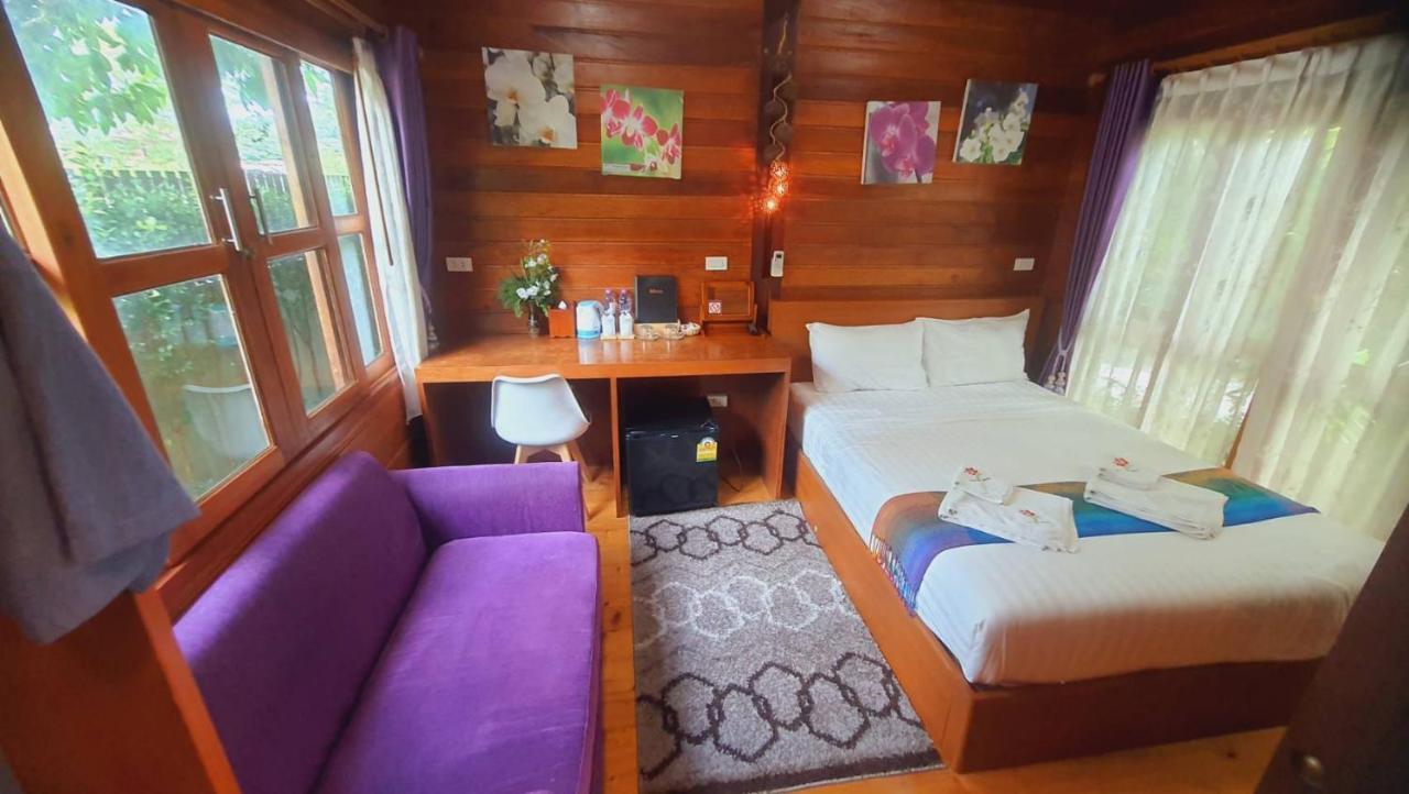 Areeya Phubeach Resort Wooden House Ban Chong Phli Eksteriør billede