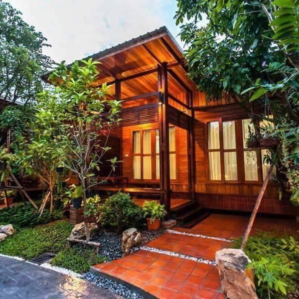 Areeya Phubeach Resort Wooden House Ban Chong Phli Eksteriør billede