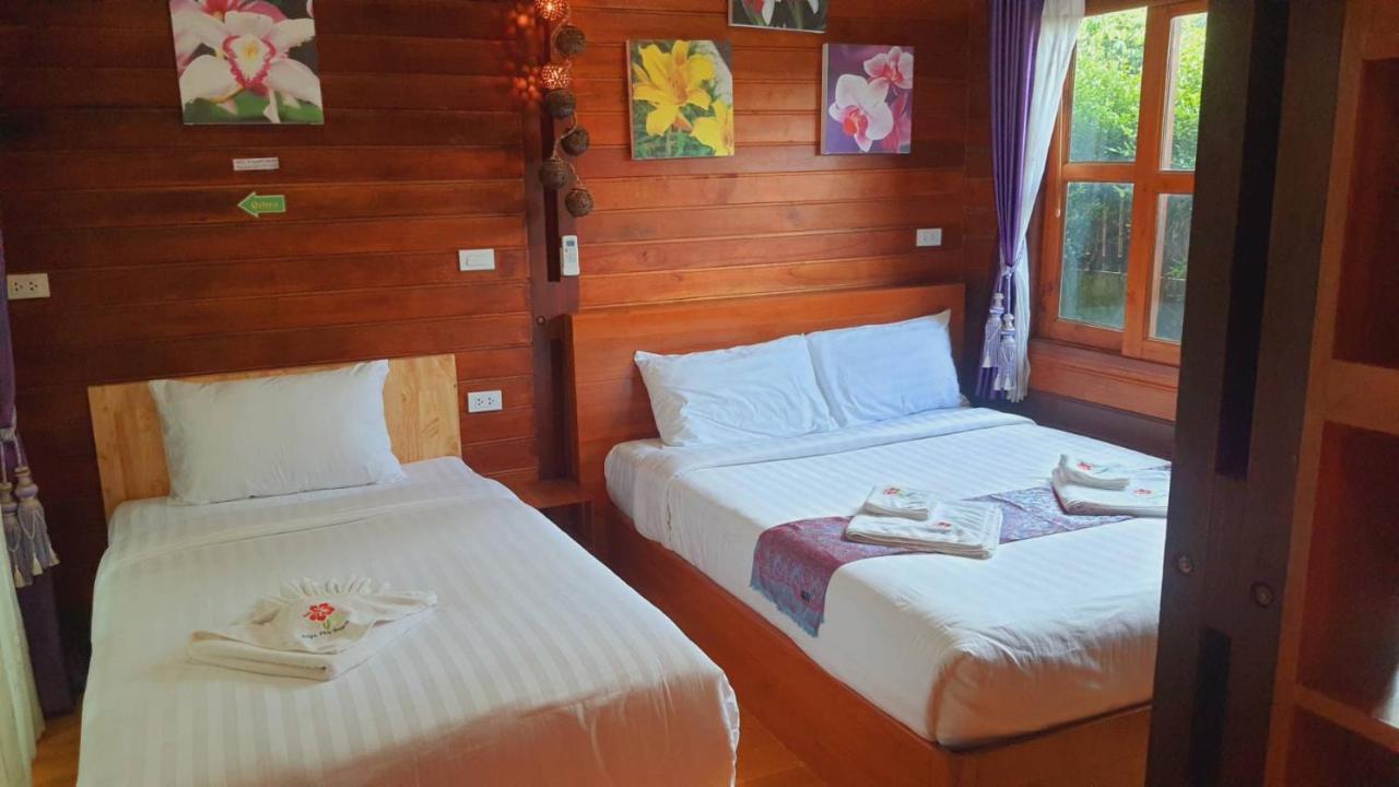 Areeya Phubeach Resort Wooden House Ban Chong Phli Eksteriør billede